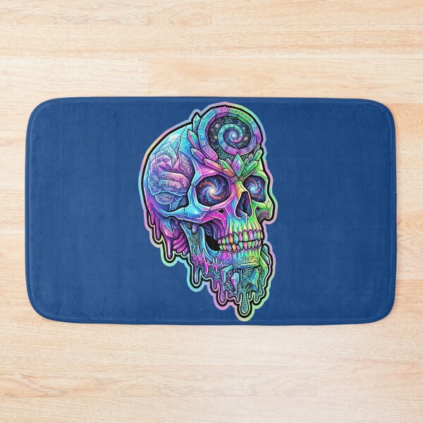 Item preview, colorful skull designed and sold by HOPPER420.