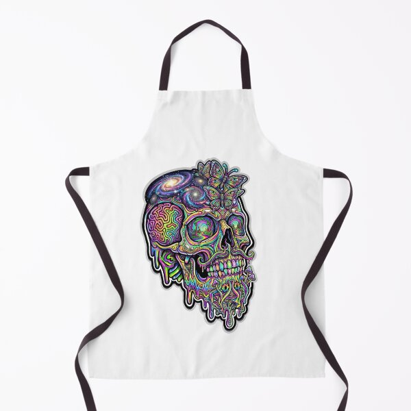 Item preview, Colorful skull designed and sold by HOPPER420.