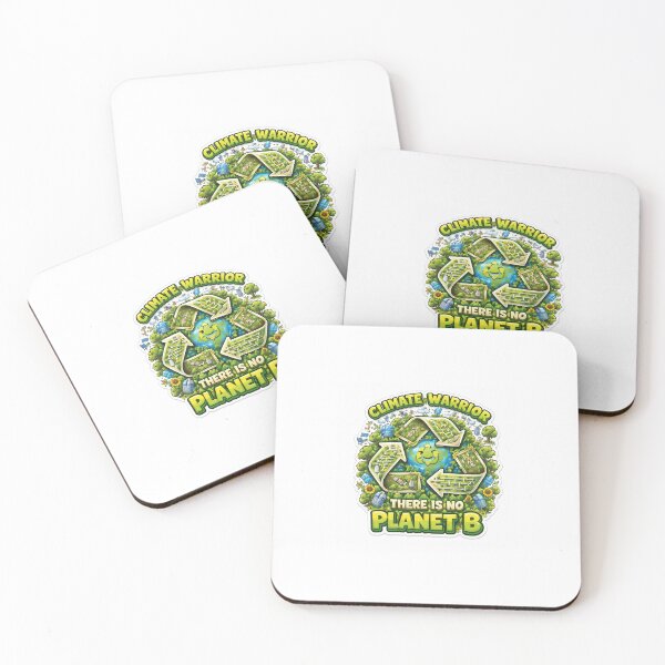 Item preview, There Is No Planet B – Climate Warrior Green Recycling Maze Design designed and sold by SparkVault.