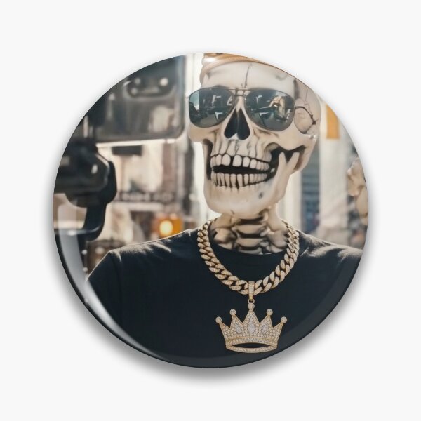 Item preview, skeleton thug life designed and sold by MK-Vels.