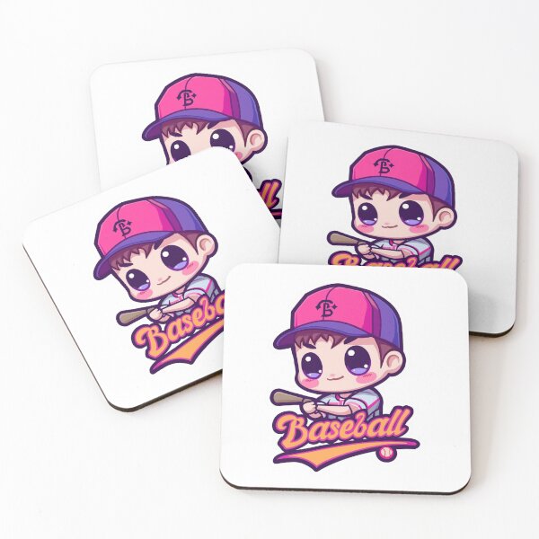 Item preview, Kawaii Baseball Boy - Home Run Anime Art designed and sold by RDproject.