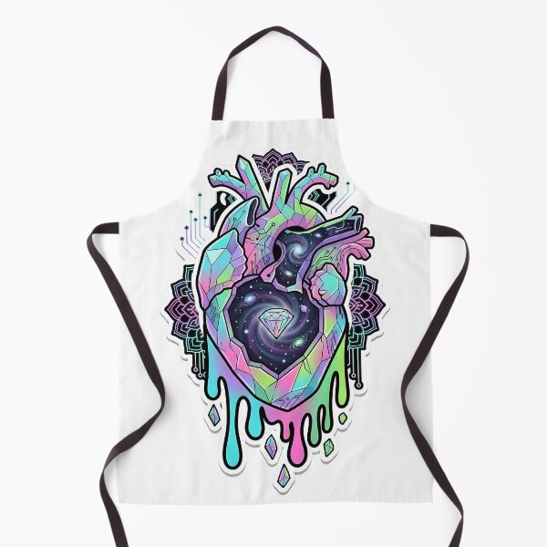 Item preview, colorful heart designed and sold by HOPPER420.