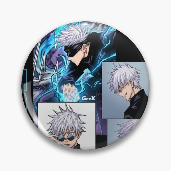 Item preview, Strongest Sorcerer Anime Panel Collage – Colored Manga Aesthetic designed and sold by Grind107.