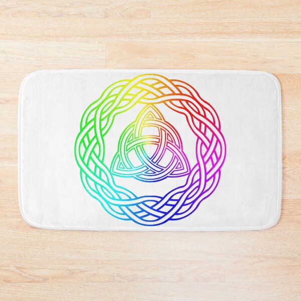 Item preview, Rainbow Triquetra Knot  designed and sold by Grimstoybox.