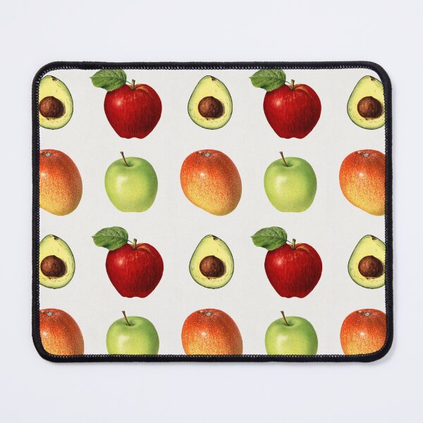 Item preview, Fruits Pattern (Apple, Mango, Avocado) designed and sold by RabbitK.