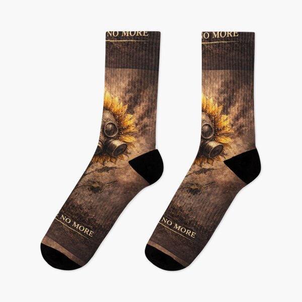 Item preview, Breathe No More – Air Pollution Environmental Awareness Sunflower Design designed and sold by OrbitOfMind.