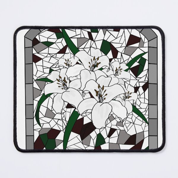 Item preview, Lily Flower Stained Glass designed and sold by MeisaKh.