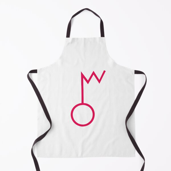 Item preview, Vivid Magenta Japanese Map Symbol: Radio Tower designed and sold by ApexAngelCom.