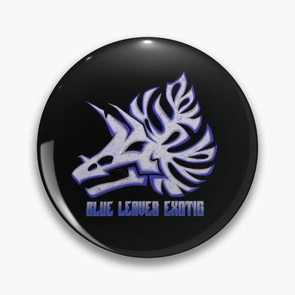 Item preview, Blue Leaves Exotic Logo designed and sold by Catatatt.