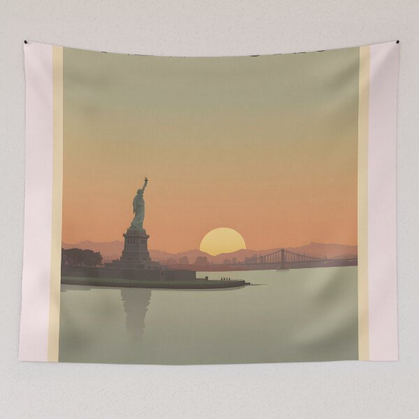 Item preview, Vintage New York City Sticker designed and sold by FestivityFinds.