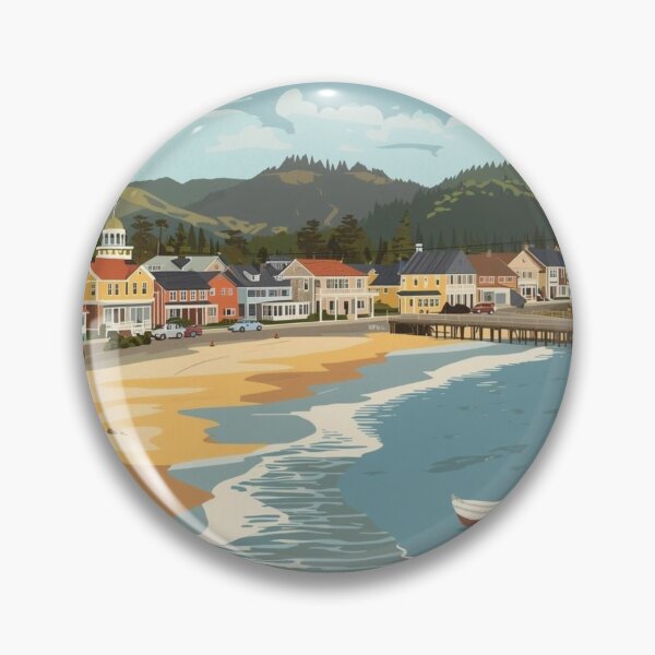 Item preview, Capitola California  designed and sold by PamLeeDesign.