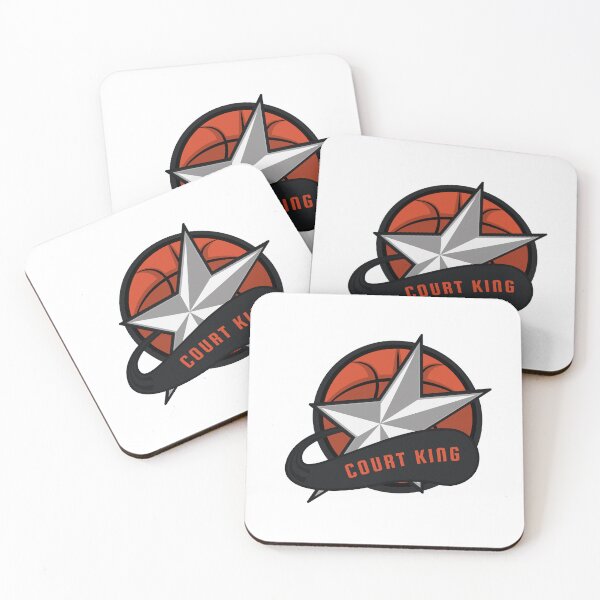 Item preview, Court King Basketball Star Logo designed and sold by LoudVictory.