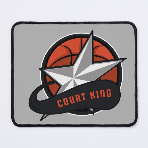 Item preview, Court King Basketball Star Logo designed and sold by LoudVictory.