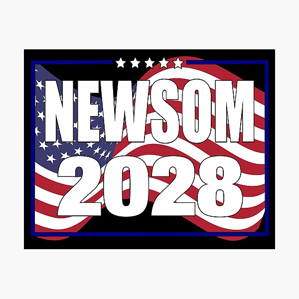 Item preview, NEWSOM 2028 designed and sold by Paparaw.