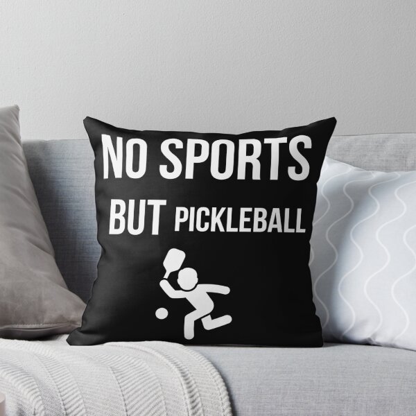 Item preview, No Sport But Pickleball Funny Player Silhouette designed and sold by area248.