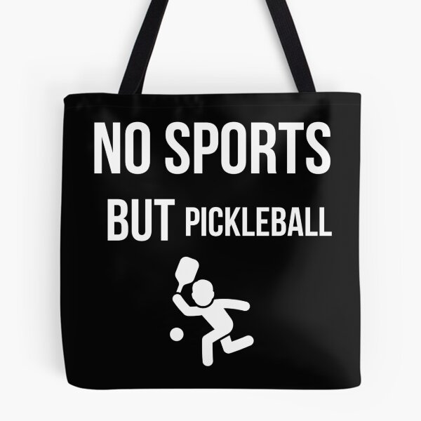 Item preview, No Sport But Pickleball Funny Player Silhouette designed and sold by area248.