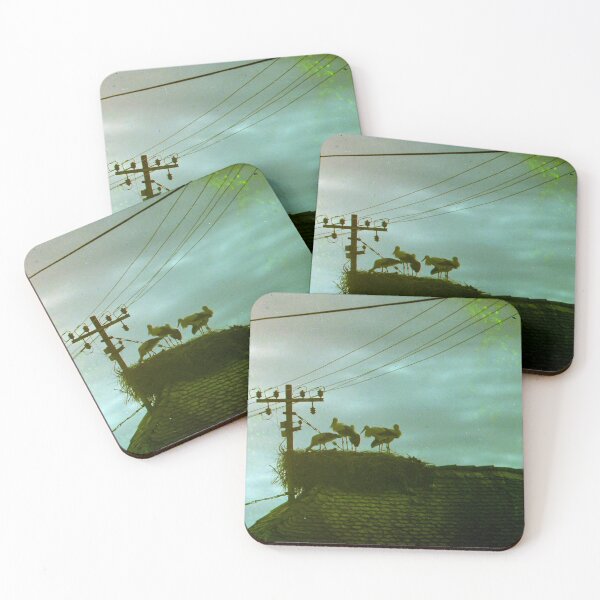 Item preview, Storks nest on the roof designed and sold by bbKreativo.