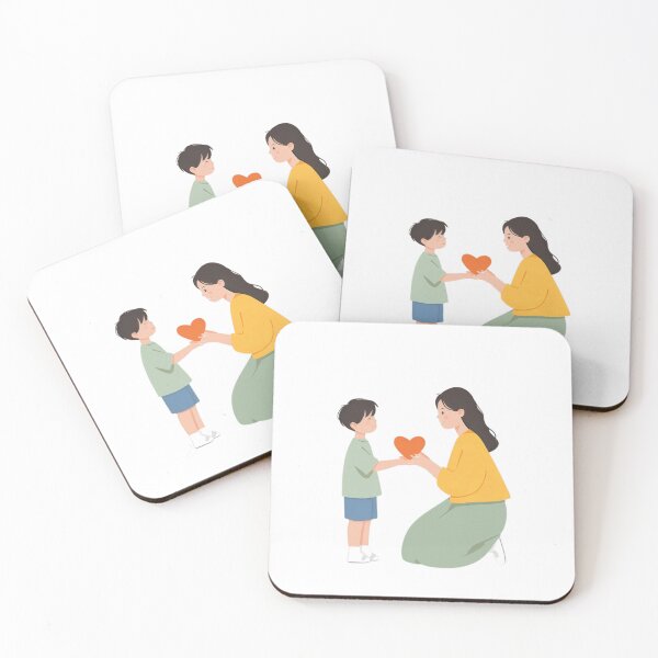 Item preview, Mother and Son Heartfelt Minimalist Mother's Day Love designed and sold by BigStar-Cart.