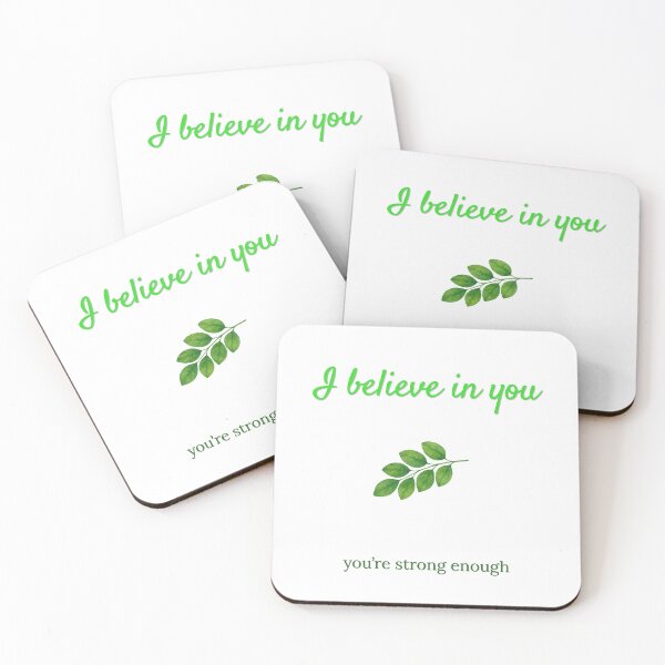 Item preview, I Believe in You – Gentle Comfort Message designed and sold by miho-anshin.