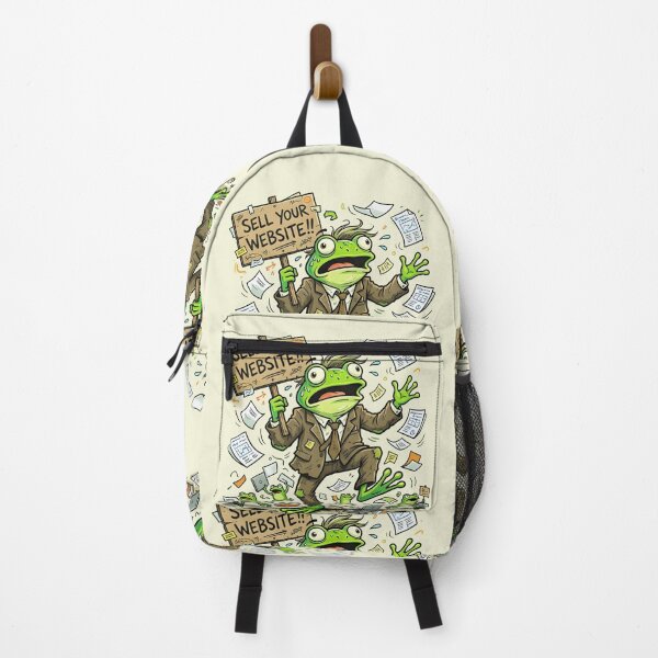 Item preview, Sell Your Website Frog T-Shirt – Funny Business Meme Frog designed and sold by ZyxDes.