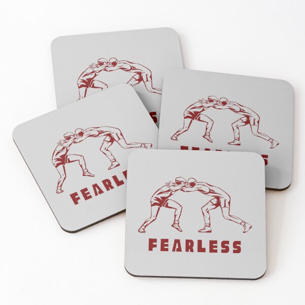 Item preview, Fearless Wrestling Red Silhouette  designed and sold by LoudVictory.