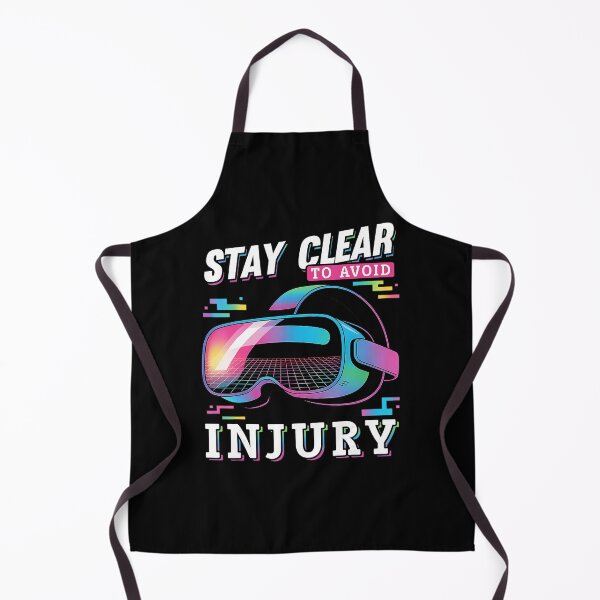 Item preview, Stay Clear To Avoid Injury VR Gamer Funny designed and sold by FGTV2021.