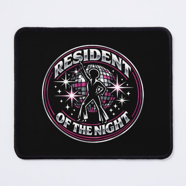 Item preview, Resident of the Night 80s Party Nightlife Scene designed and sold by SplashTastic.