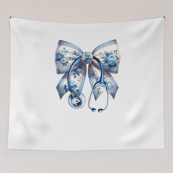 Item preview,  Floral Stethoscope designed and sold by Sweetvoilet.