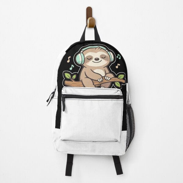 Item preview, Cute sloth - take it slow, asthetic chill vibe sticker designed and sold by ZenGrowth4.