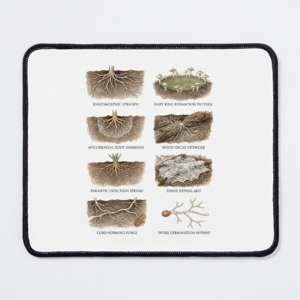 Item preview, Mycelium Network and Fungi Growth designed and sold by ArunDandiboina.