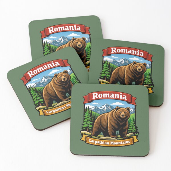 Item preview, Romania - Brown Bear, Carpathian Mountains designed and sold by Myra365Art.