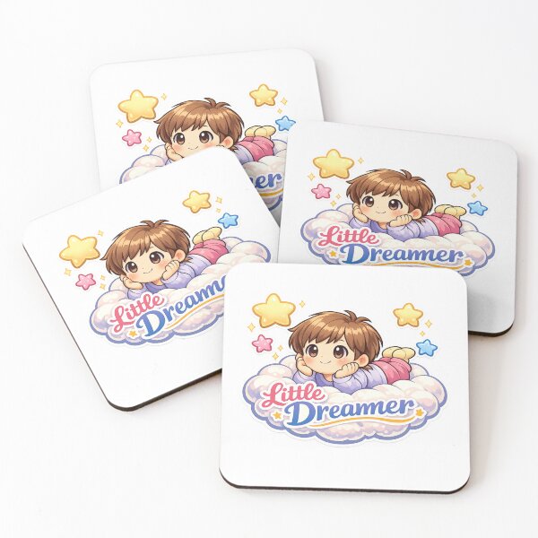 Item preview, Little Dreamer - Cute Child on Cloud with Stars designed and sold by MKreative Studio.