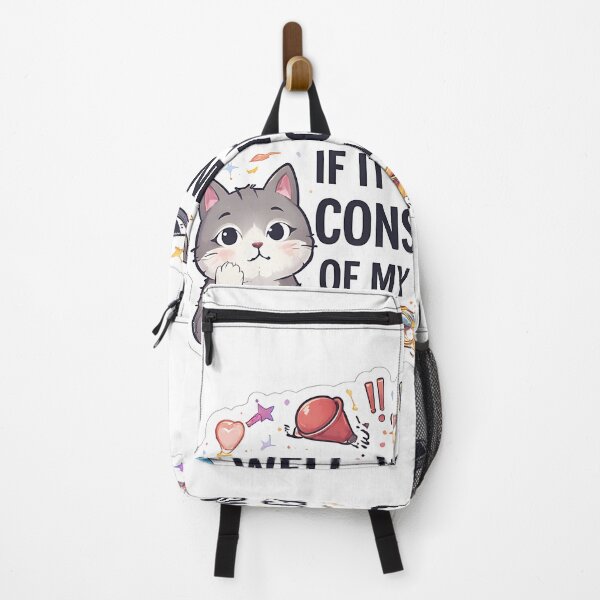 Item preview, Well Well Well – Consequences Humor Cat Sticker  designed and sold by Jaideep Walia.