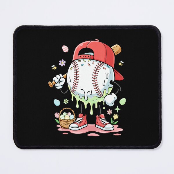 Item preview, Easter Baseball Drip Bunny Funny Melting designed and sold by miaa-artistshop.