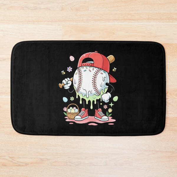 Item preview, Easter Baseball Drip Bunny Funny Melting  designed and sold by miaa-artistshop.