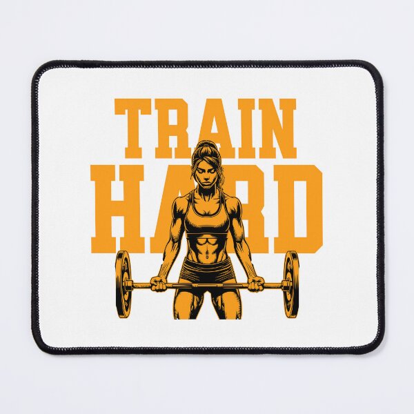 Item preview, Train Hard – Fitness Motivation designed and sold by ByZimbo.