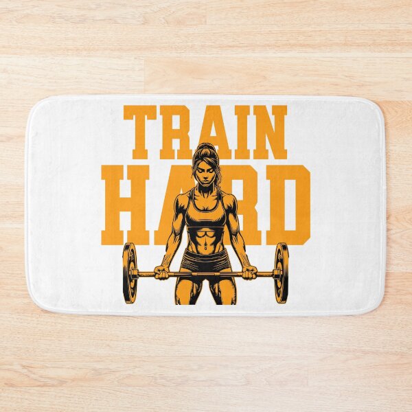 Item preview, Train Hard – Fitness Motivation designed and sold by ByZimbo.