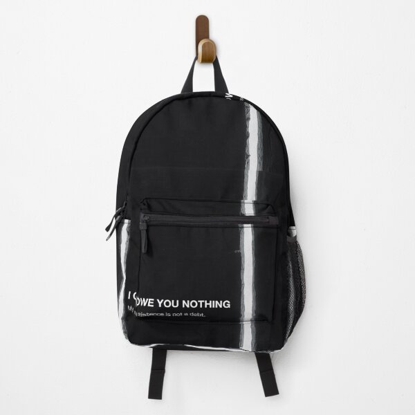 Item preview, I OWE YOU NOTHING designed and sold by MarioZ137.