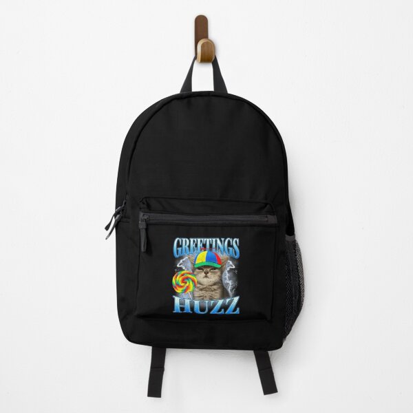 Item preview, Greetings Huzz Silly Cat Lollipop Funny Meme  designed and sold by tadmercado.