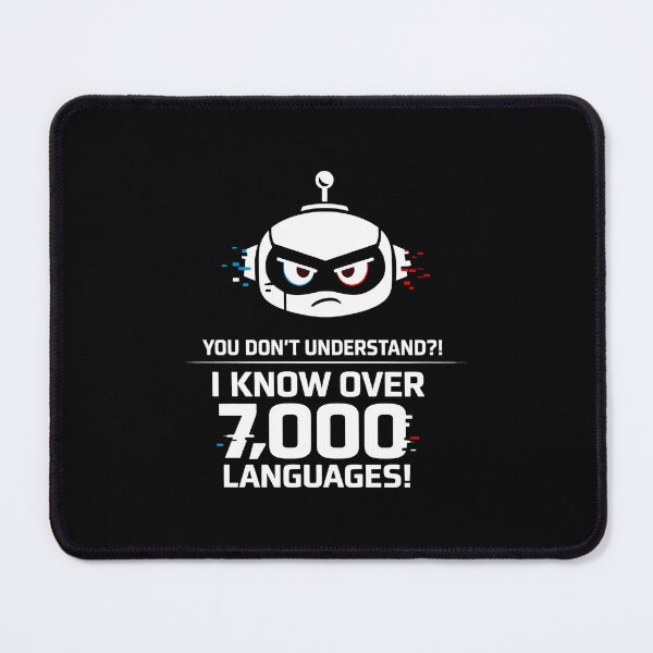 Item preview, Know Over 7000 Languages Sci-Fi Humour Linguistics Expert designed and sold by SplashTastic.