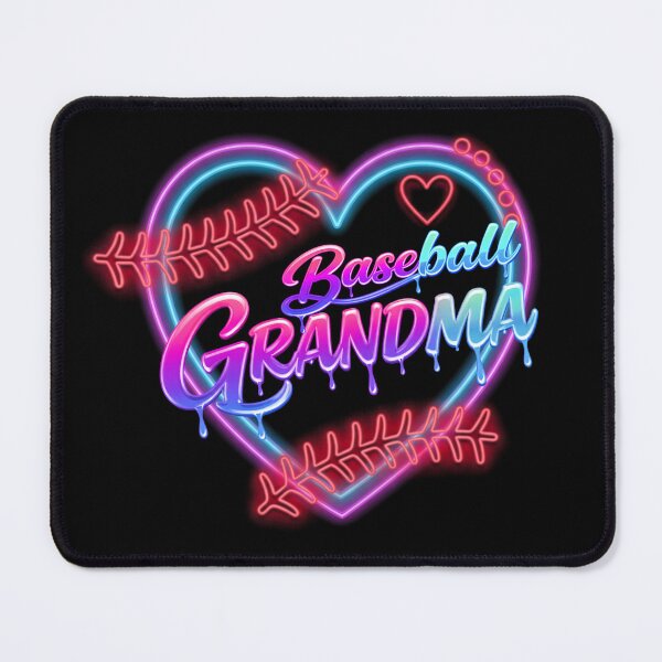 Item preview, Neon Baseball Grandma Heart Design designed and sold by KIROSALS.