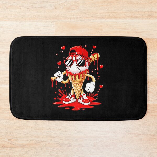 Item preview, Baseball Ice Cream Drip Cute Street  designed and sold by miaa-artistshop.