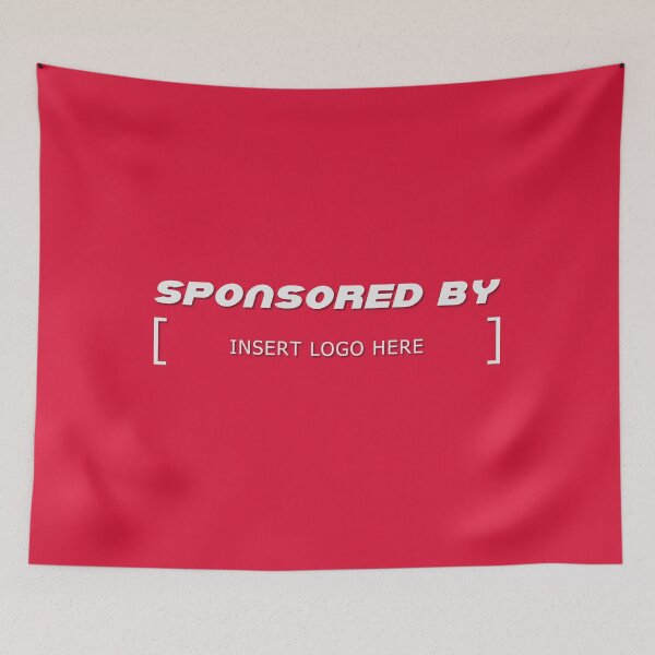 Item preview, Sponsored by - Insert logo here designed and sold by GoMerchBubble.