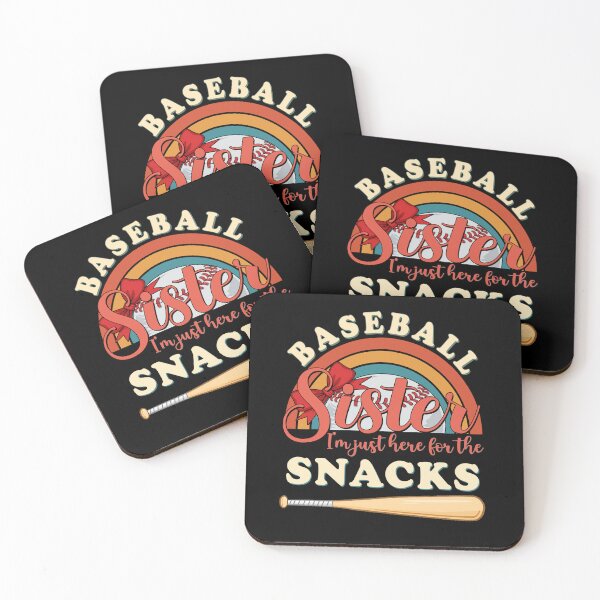 Item preview, Baseball Sister Snack Lover Funny Shirt designed and sold by KIROSALS.