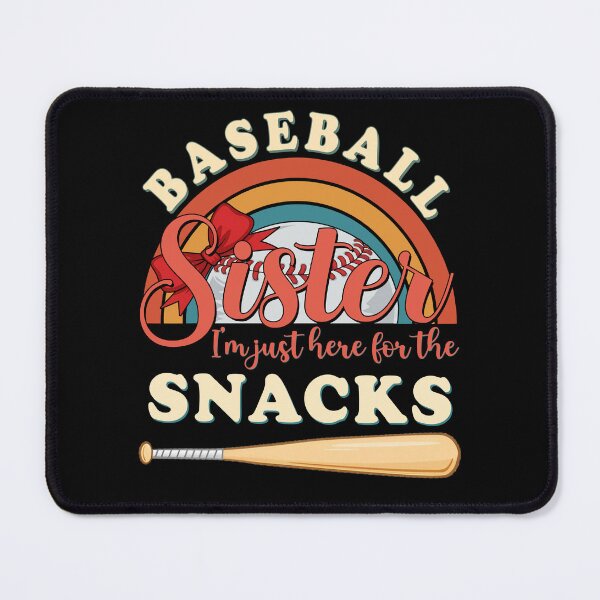 Item preview, Baseball Sister Snack Lover Funny Shirt designed and sold by KIROSALS.
