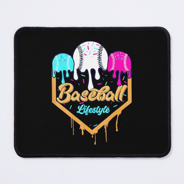 Item preview, Baseball Lifestyle Drip Ice Cream Colors Cool designed and sold by miaa-artistshop.