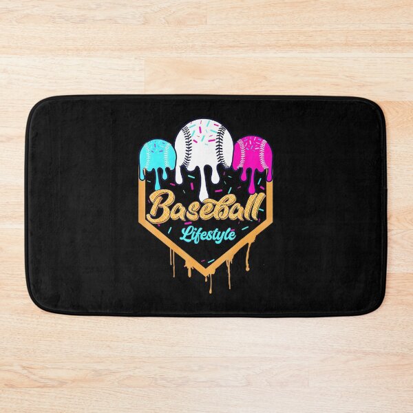 Item preview, Baseball Lifestyle Drip Ice Cream Colors Cool designed and sold by miaa-artistshop.