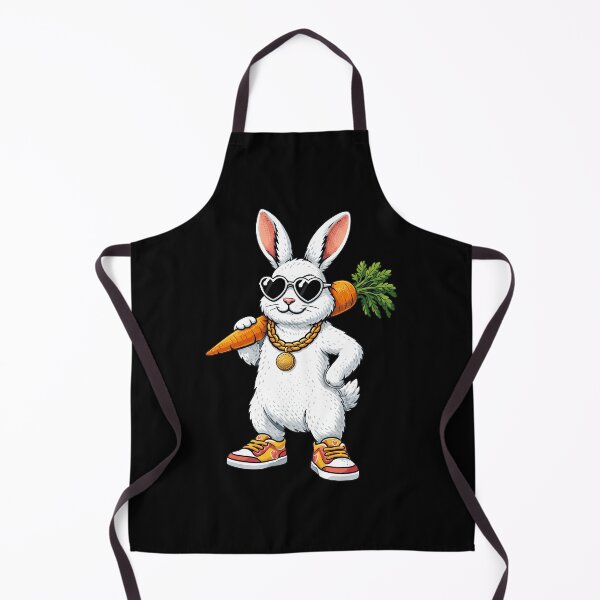 Item preview, Cool Rabbit with Gold Chain and Heart Sunglasses T-Shirt | Funny Bunny Streetwear Graphic Tee | Carrot Lover Gift designed and sold by OlyvieArt.