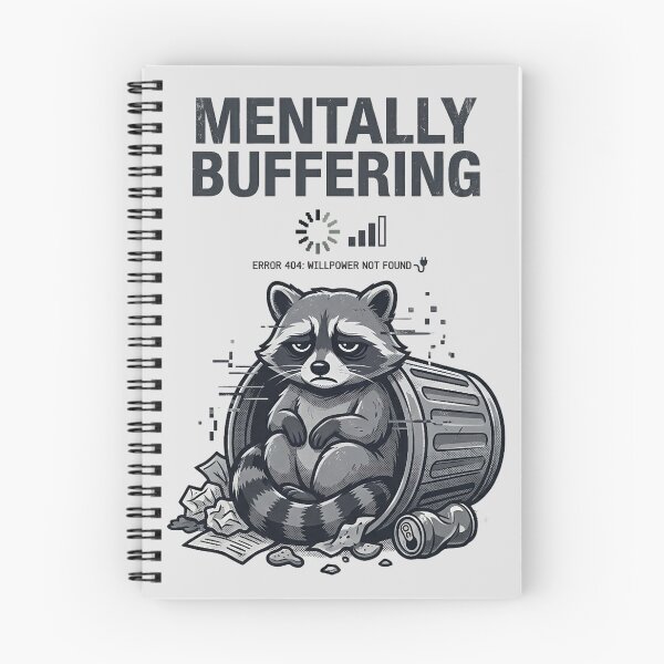 Item preview, Mentally Buffering Raccoon Tee – Alt Meme Shirt designed and sold by ZyxDes.