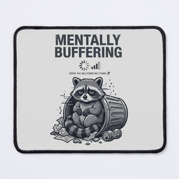 Item preview, Mentally Buffering Raccoon Tee – Alt Meme Shirt designed and sold by ZyxDes.